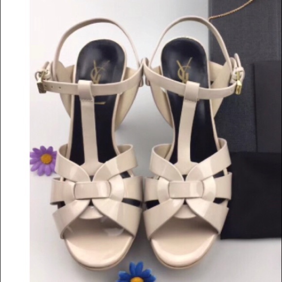 SOLD Patents Leather Platform Heals worn once - Picture 2 of 4